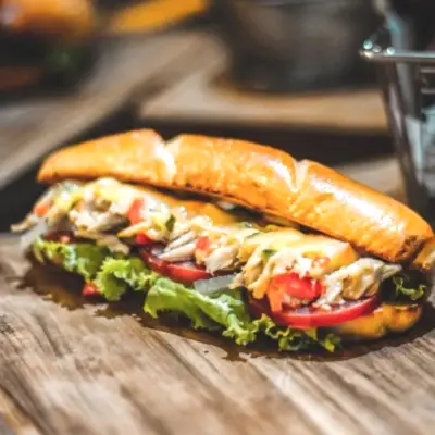 Chipotle Chicken and Cheese sub